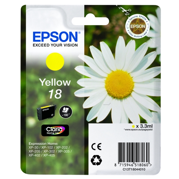 Cartuccia Inkjet Epson C 13 T 18044010