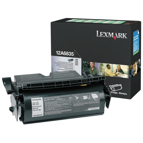 Cartuccia Toner Lexmark 12A6835