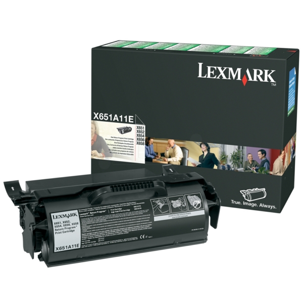 Cartuccia Toner Lexmark X651A11E