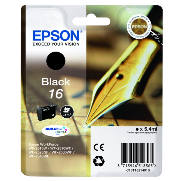 Cartuccia Inkjet Epson C 13 T 16214010