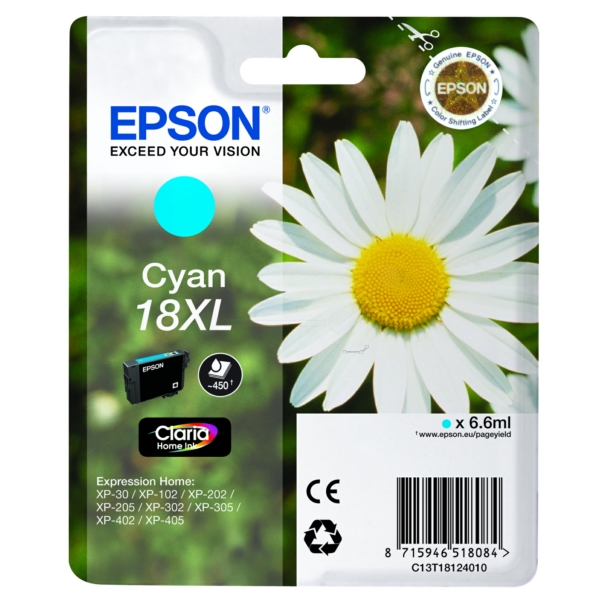 Cartuccia Inkjet Epson C 13 T 18124010