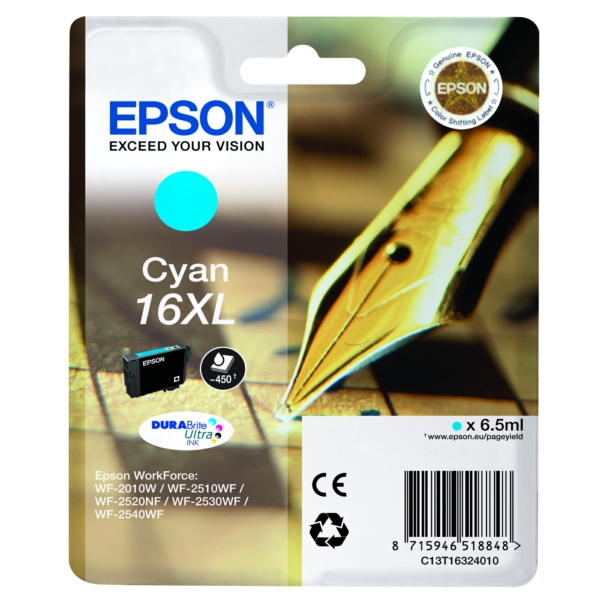 Cartuccia Inkjet Epson C 13 T 16324010