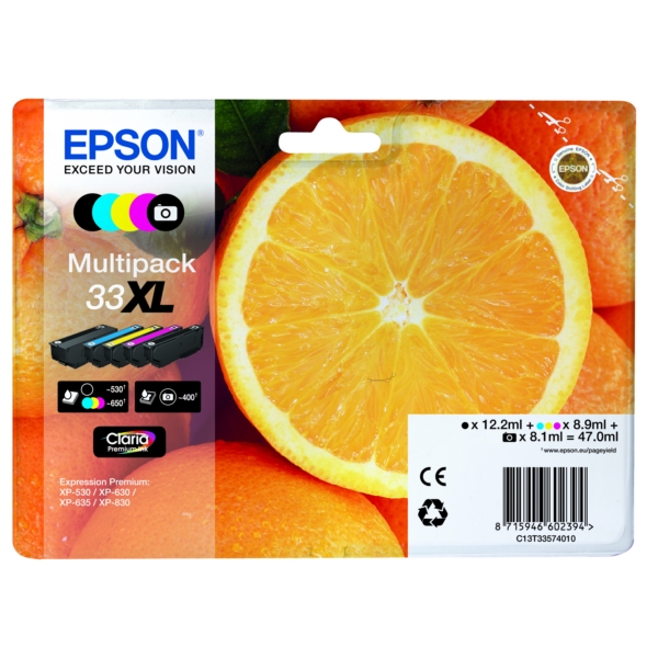 Cartuccia Inkjet Epson C 13 T 33574010