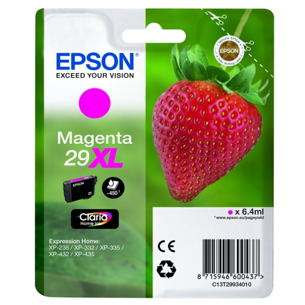 Cartuccia Inkjet Epson C 13 T 29934010