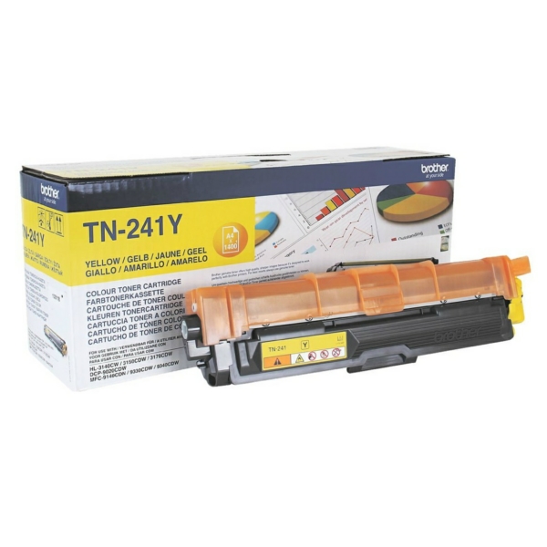 Cartuccia Toner Brother TN-241 Y