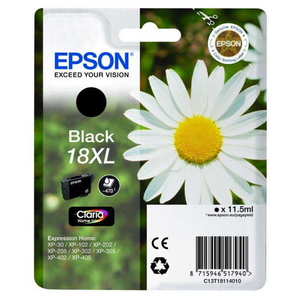 Cartuccia Inkjet Epson C 13 T 18114010